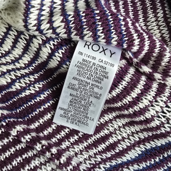 Roxy Cardigan Cozy Hoodie in bright purple - Picture 5 of 9